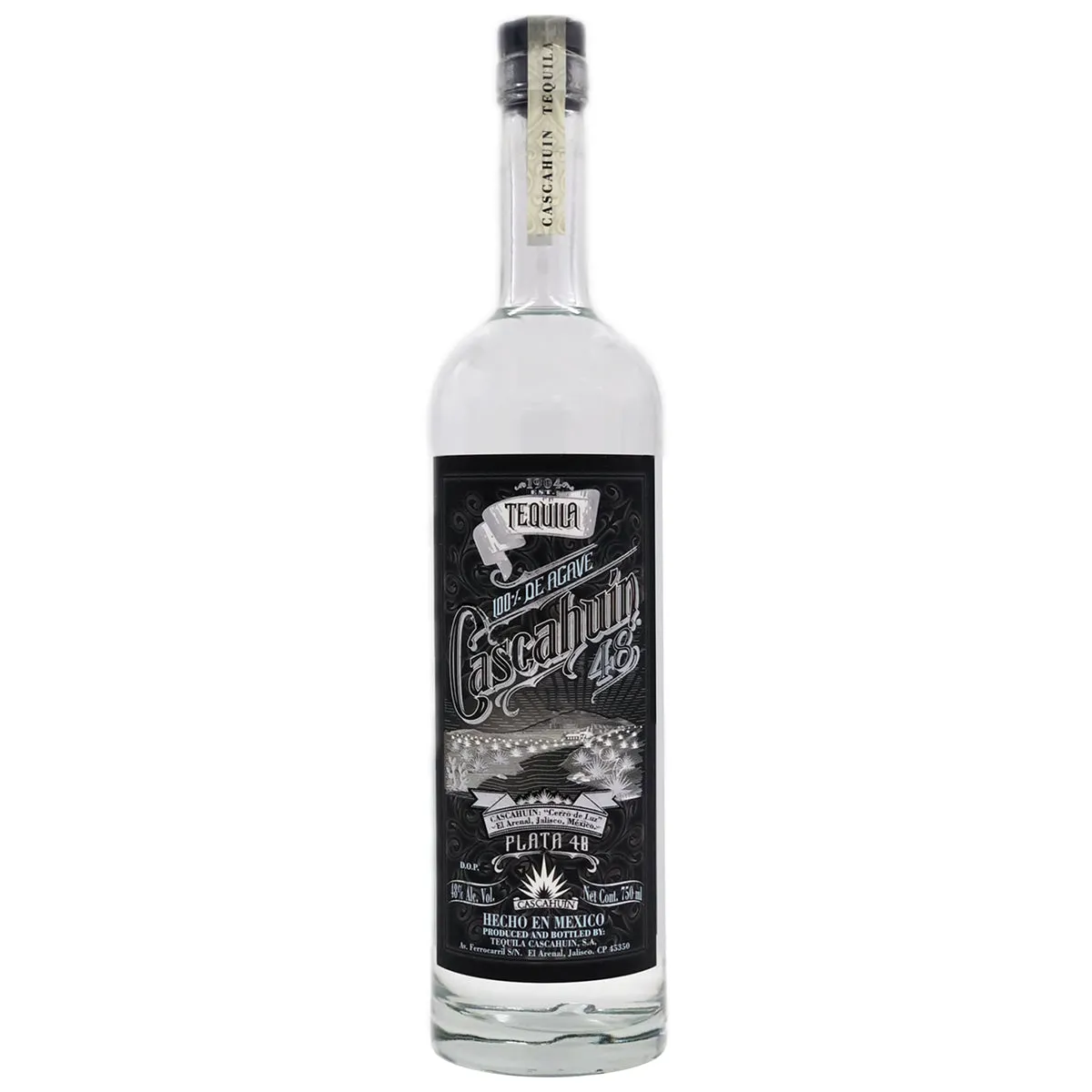 Cascahuin Plata 48 Tequila