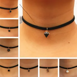 Gothic Choker Necklaces Women Clavicle Collares Fashion Jewelry Bijoux Colier One Direction Necklace 80'S 90'S One Direction