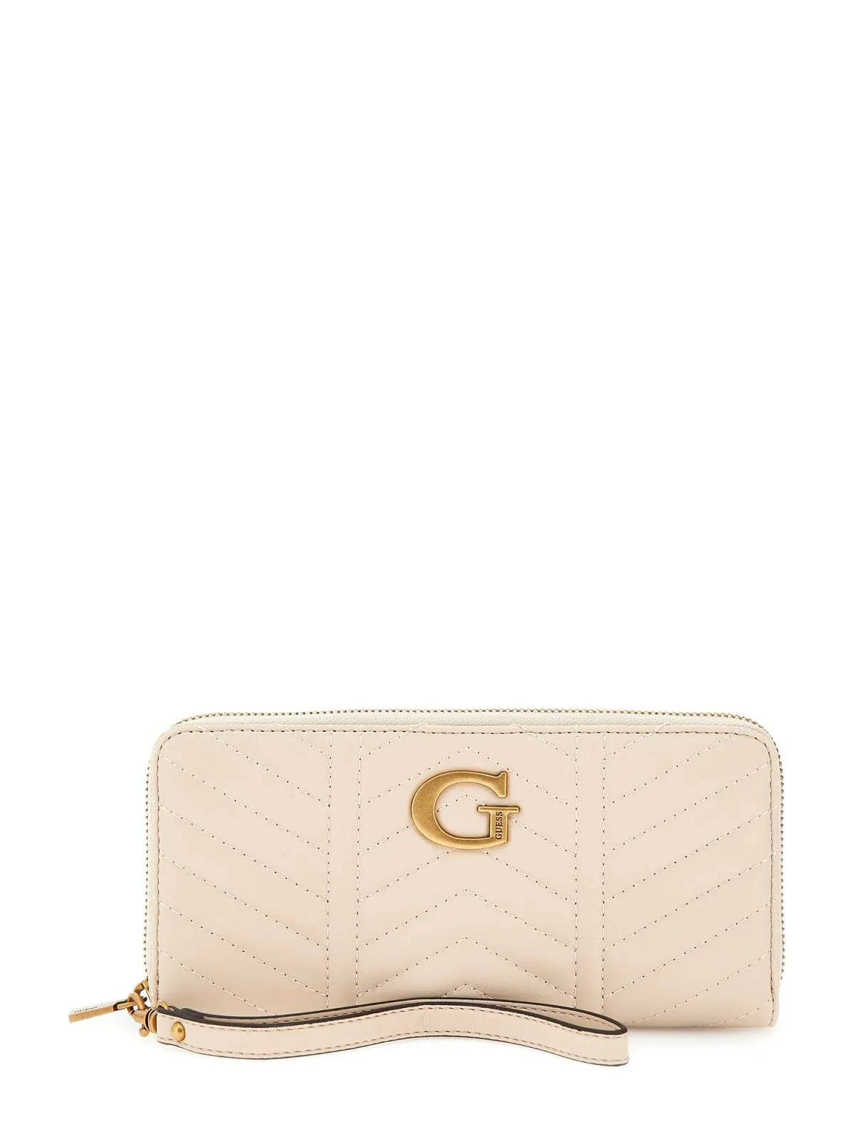 Guess Portafoglio Beige Da Donna