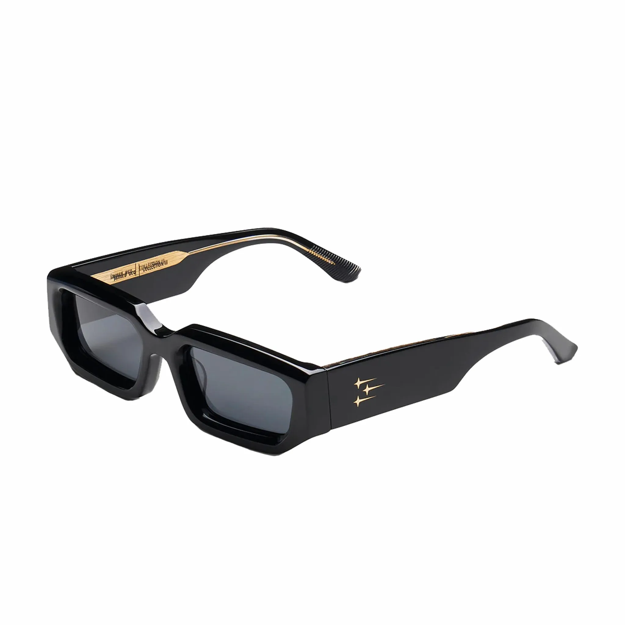 James Oro Black Dune Sunglasses (Black)