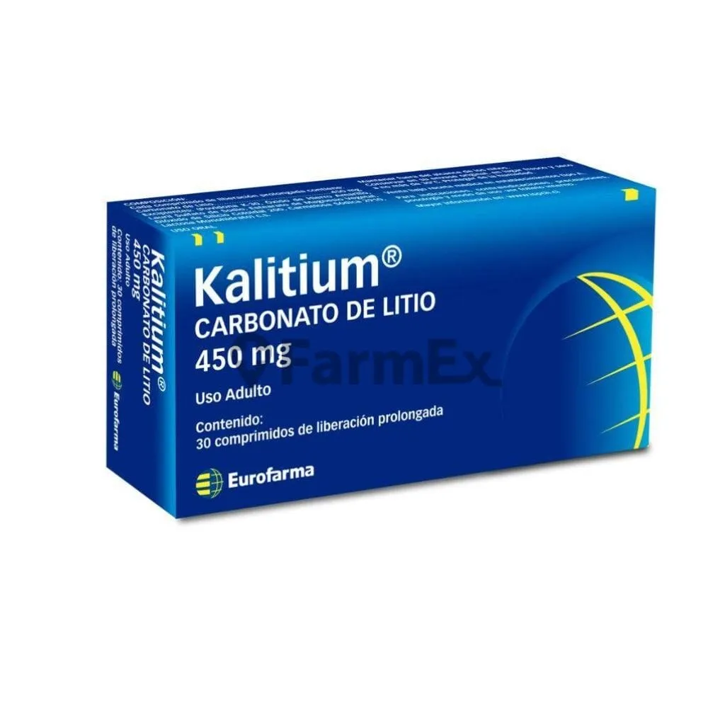 Kalitium Lp 450 mg x 30 comprimidos susc-1 de 3 meses