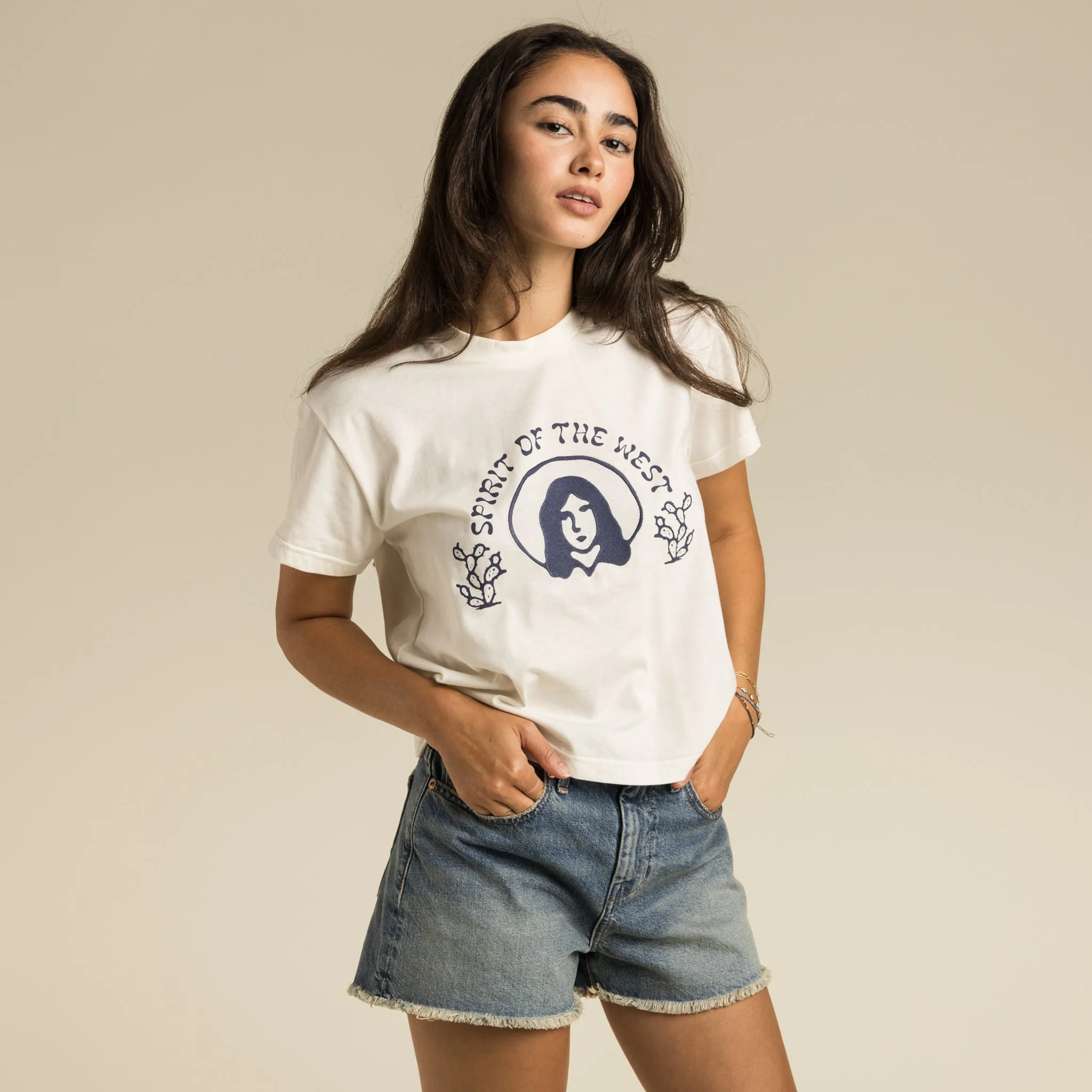 La Charra Women's Crop Tee