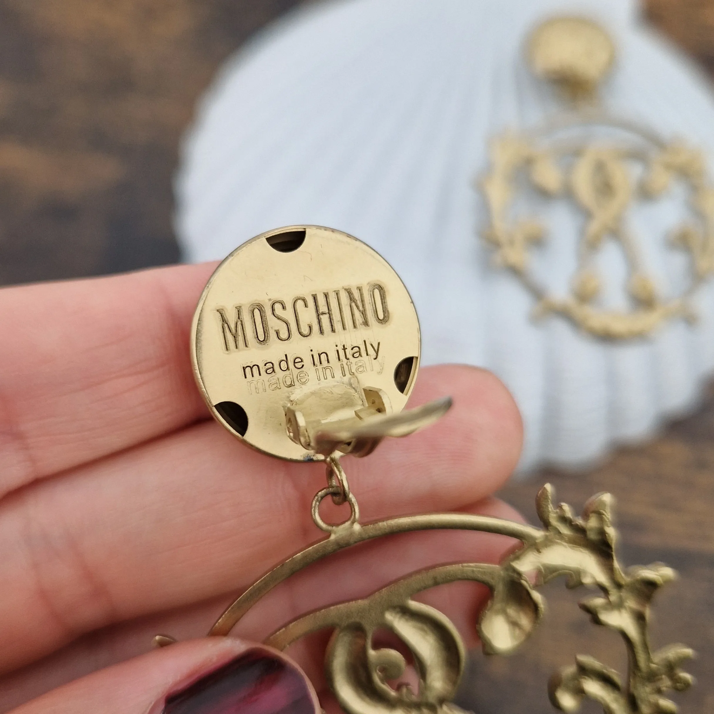 Moschino | Orecchini punto interrogativo