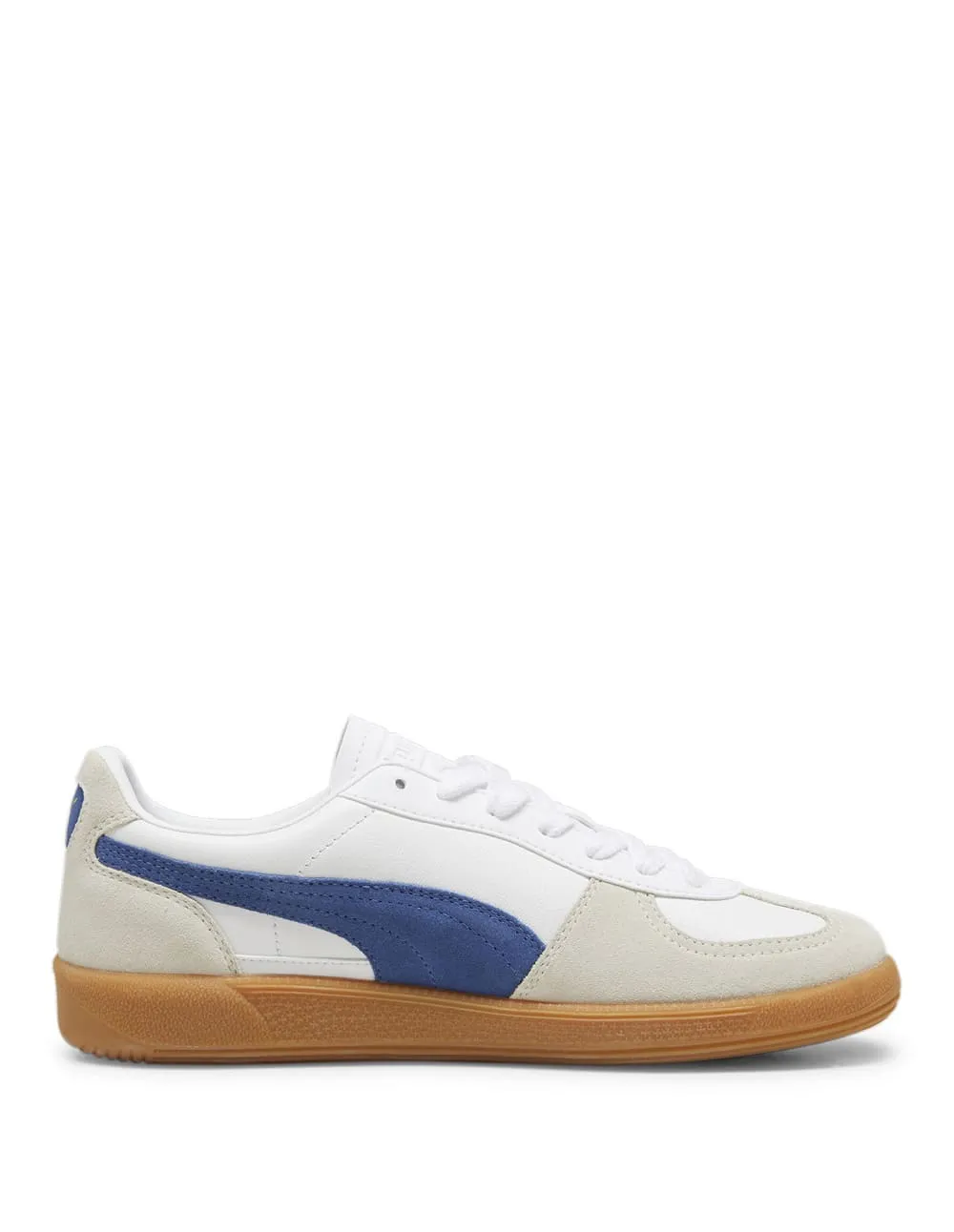 Puma Palermo Lth Blancas y Azules Hombre