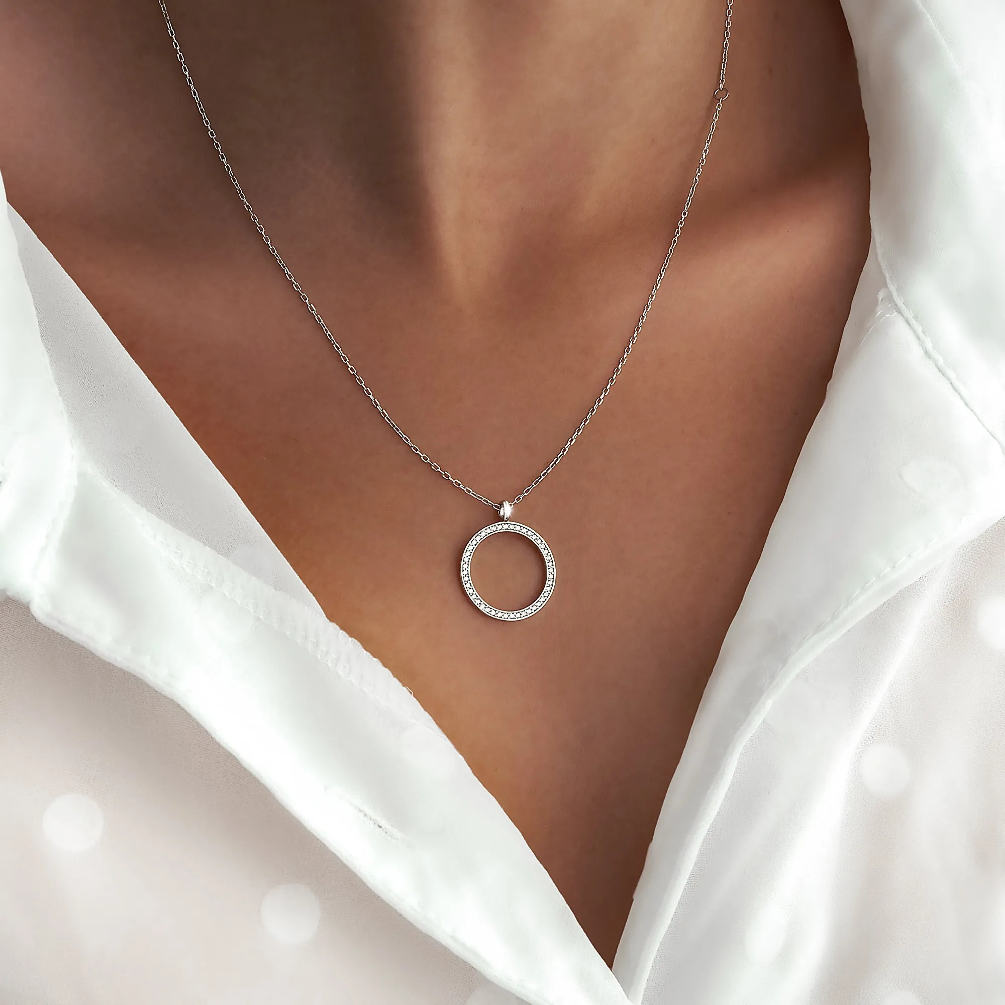 "Bright Circular" Necklace