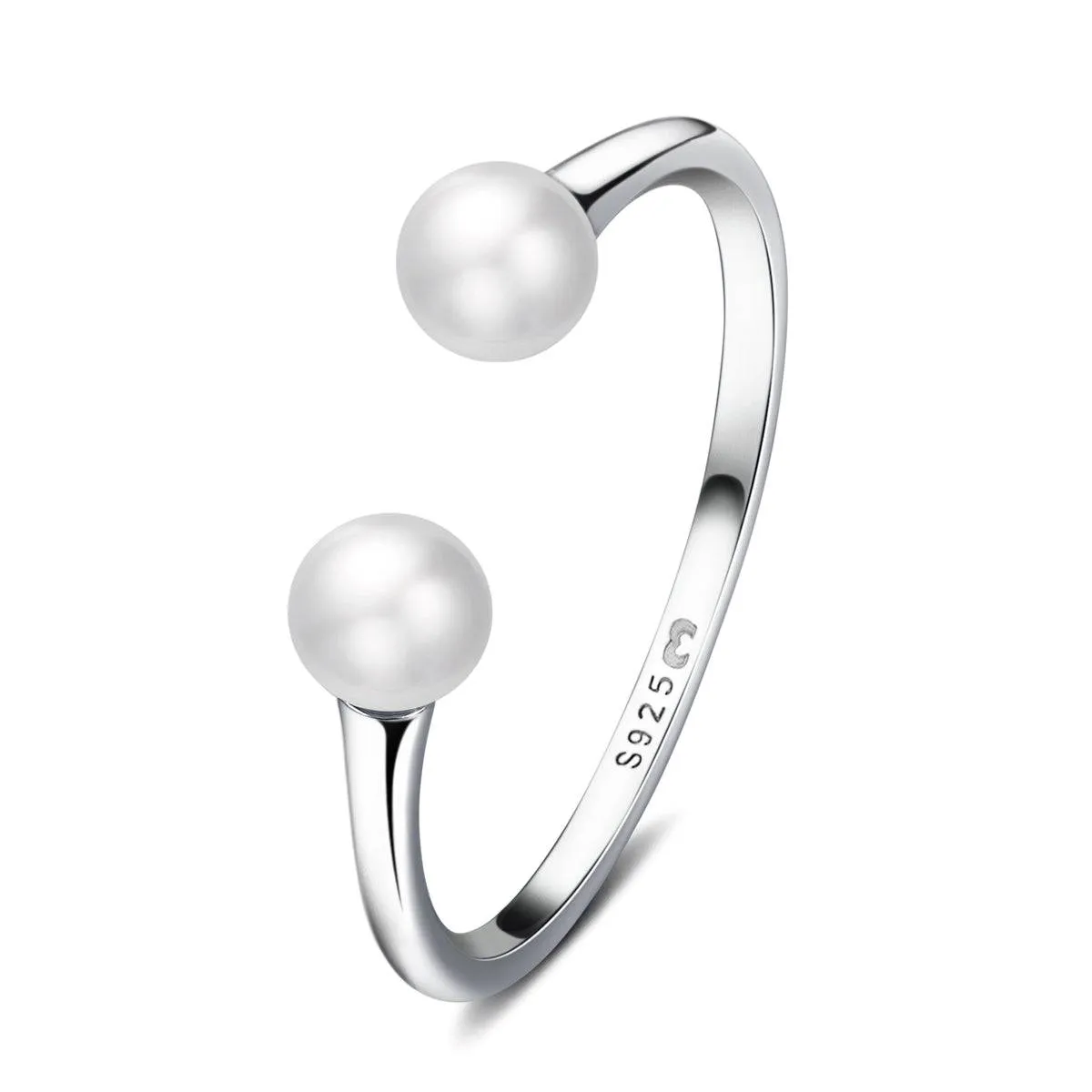 "Double Pearl" Ring