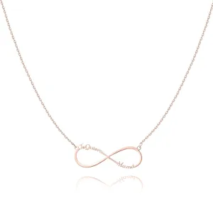 "Love u Mom" Necklace /Rose Gold