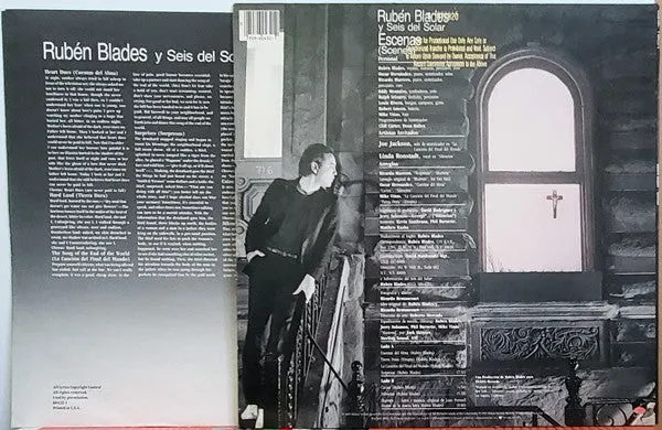 Rubén Blades* Y Seis Del Solar - Escenas (LP, Album, Promo) (VG )