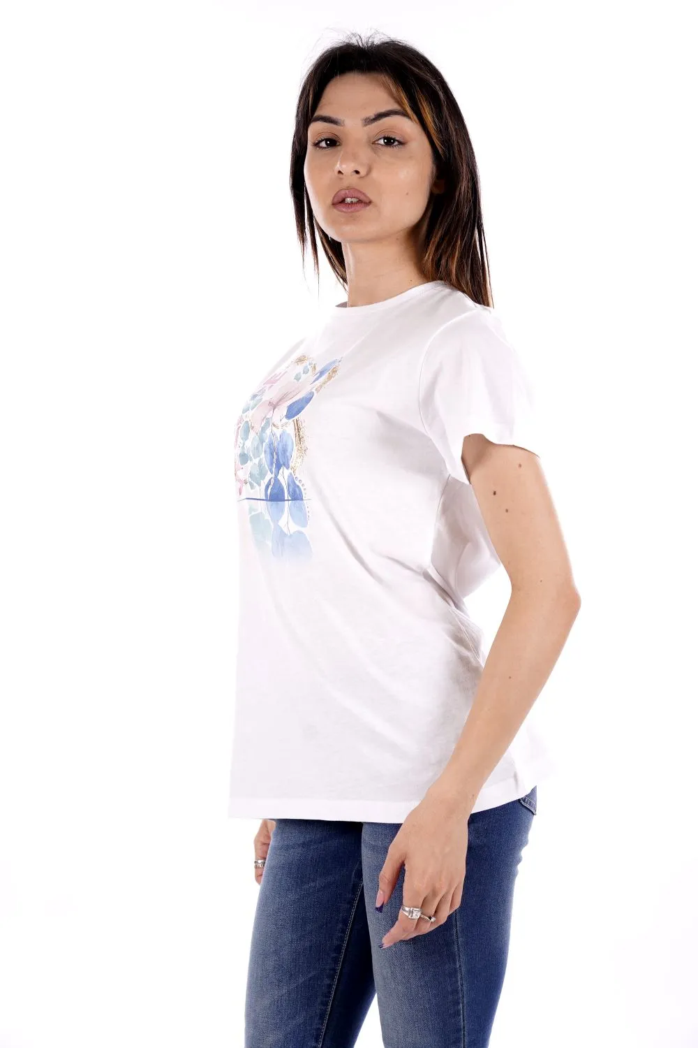 T-shirt YES-ZEE da Donna - bianco T222T9010101