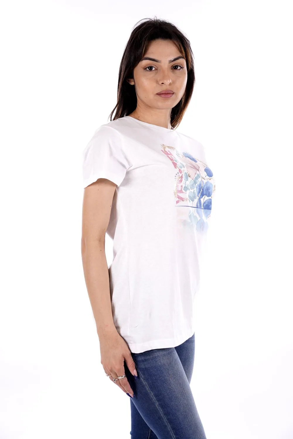 T-shirt YES-ZEE da Donna - bianco T222T9010101