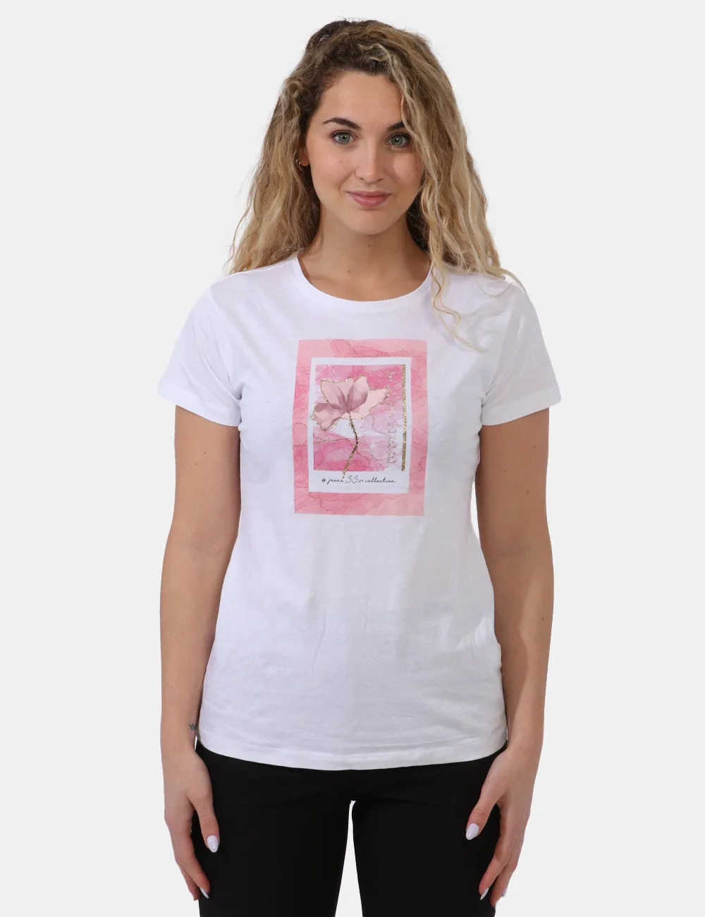 T-shirt YES-ZEE da Donna - bianco T222T9020101